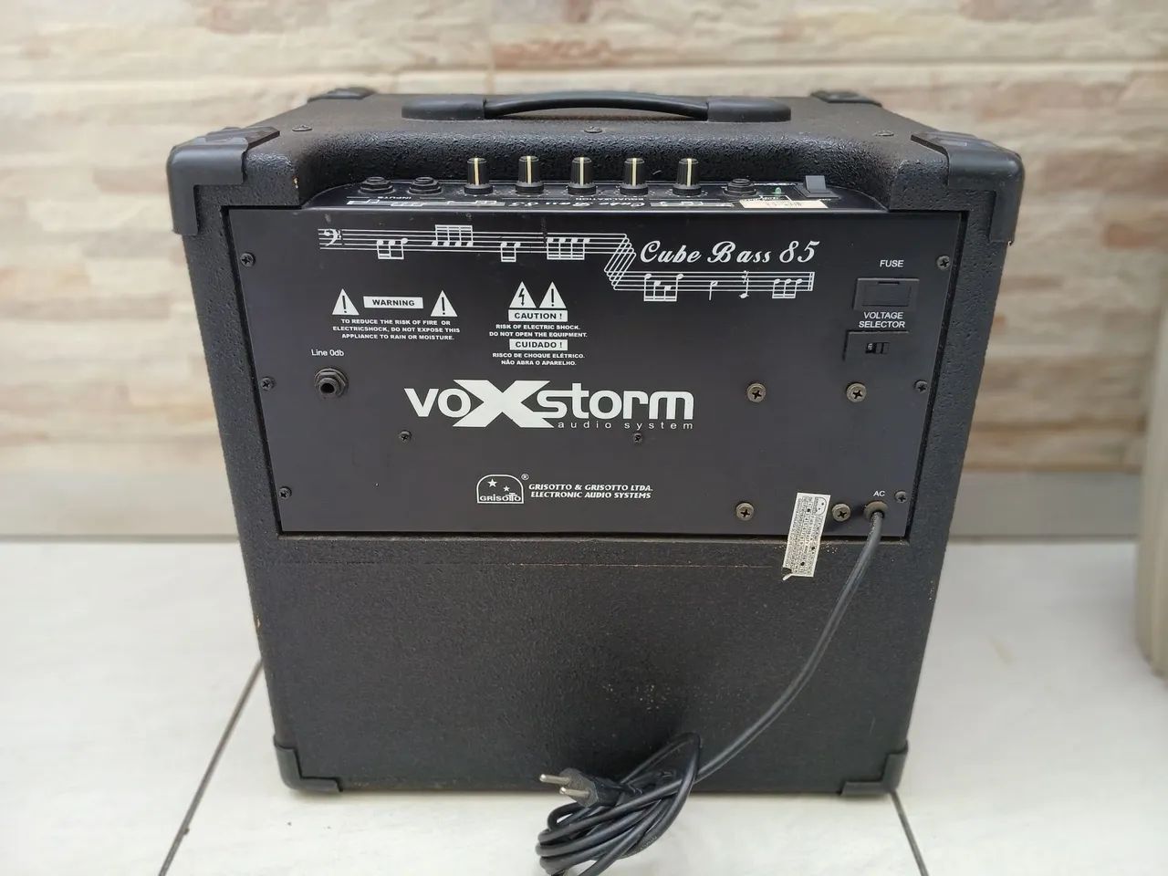 Amplificador para baixo Voxstorm Cube Bass 85 - Instrumentos
