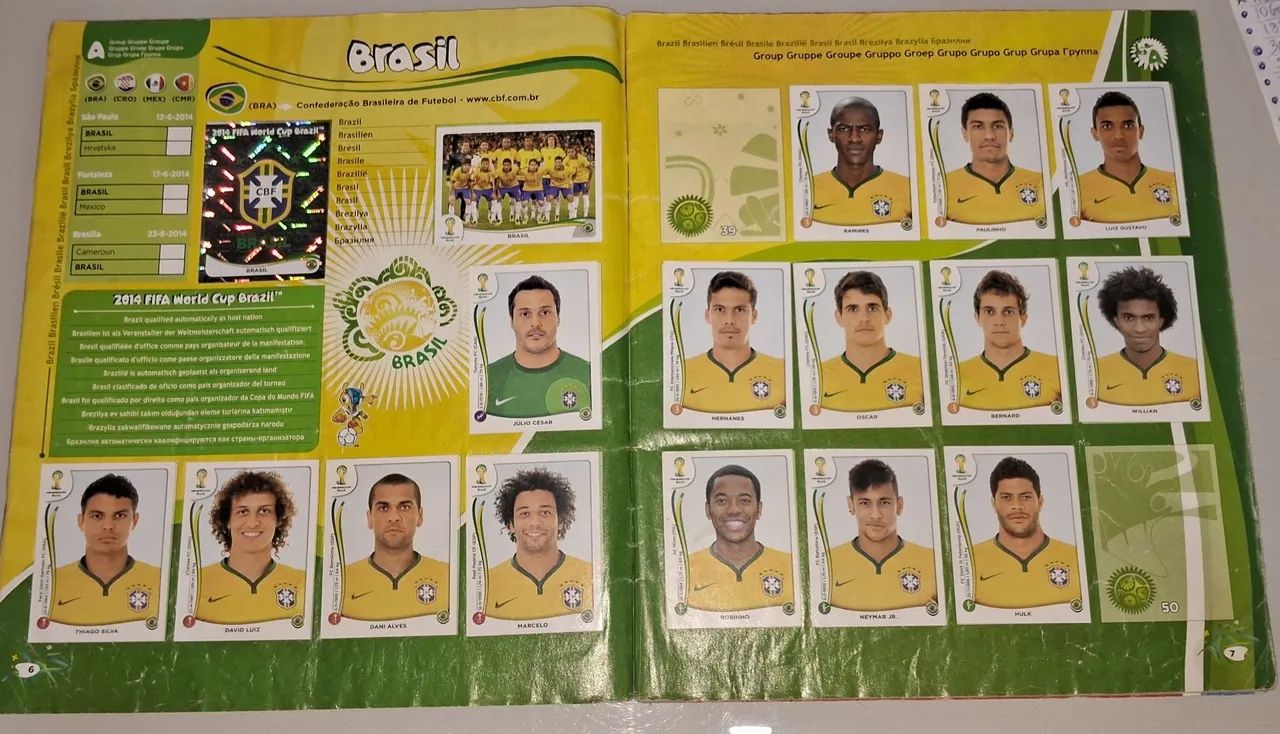 Album copa 2014 Brasil  - Foto 3