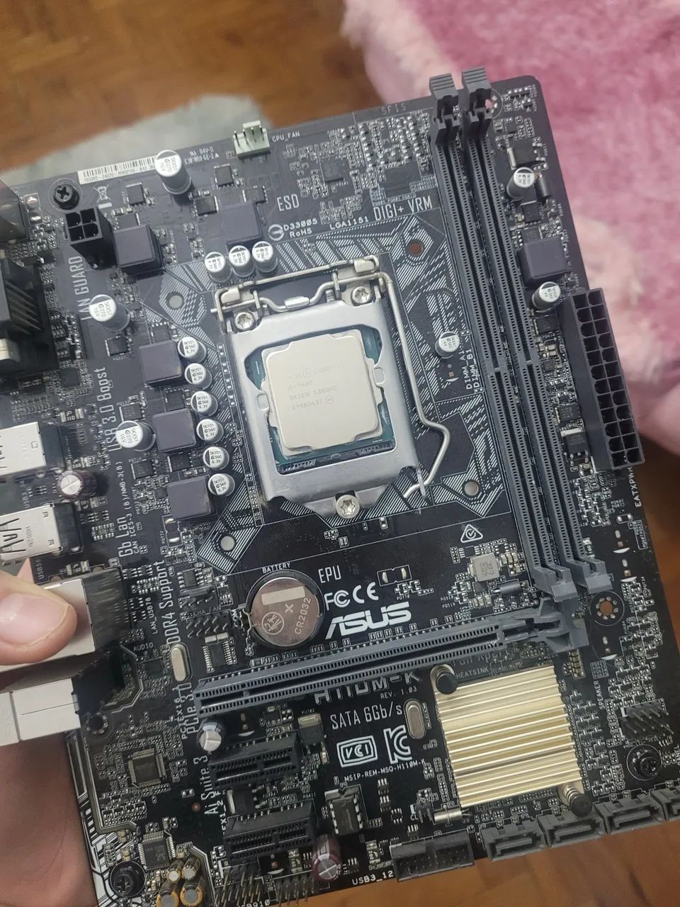 Kit i5 7400 + H110M Asus