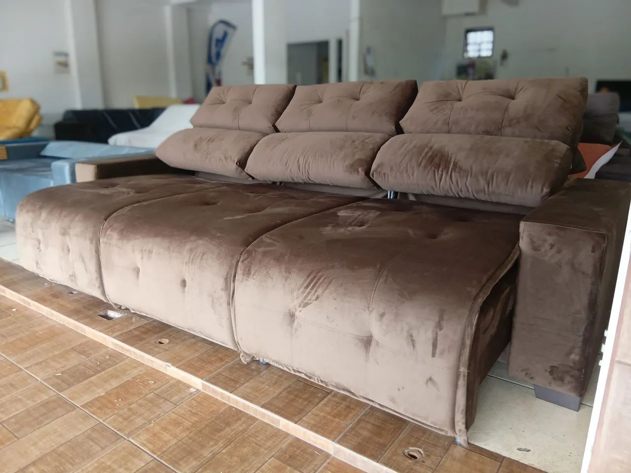 Sofa Retrátil e Reclinavel Pronto Entrega.  - Foto 3