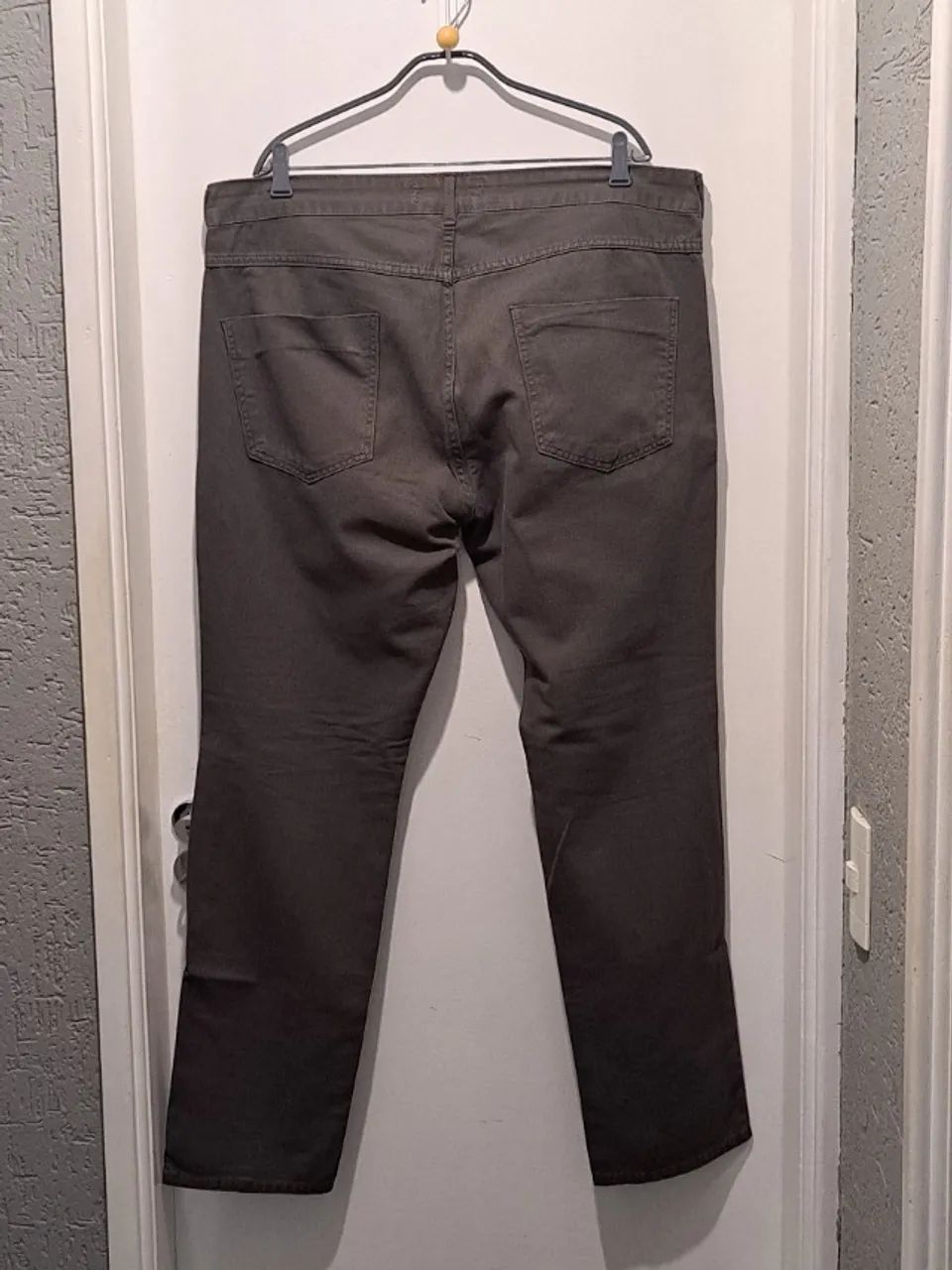 Calça Verde Militar Hering - Slim (48) - Foto 2