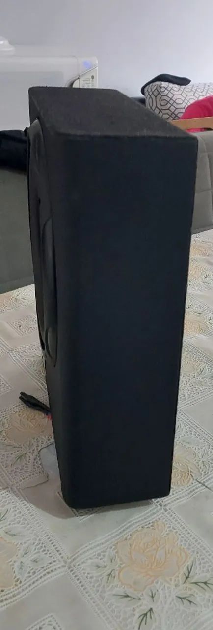 Caixa Slim Cxms200 Sub 8'' Amplificada - Corzus Cor Preto - Foto 2