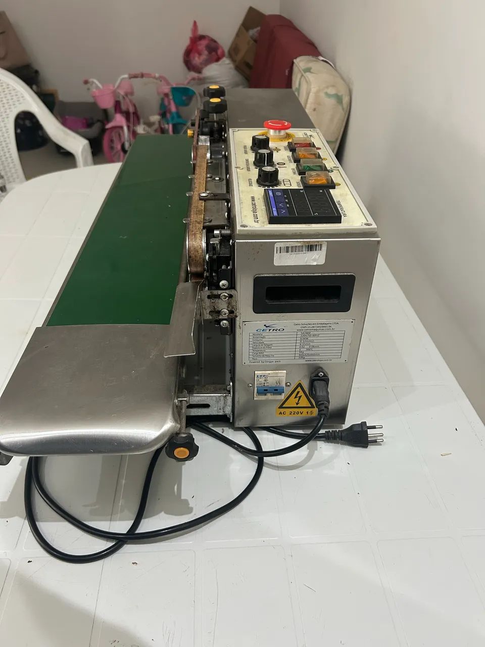 Máquina seladora automática com datador de tinta  - Foto 2