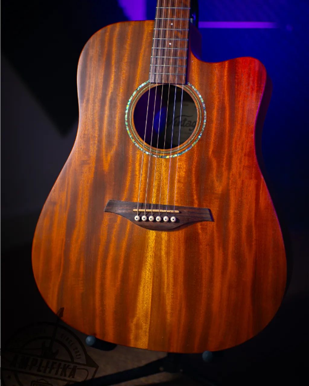 Violão Vintage VEC 501 MHFolk - Foto 2