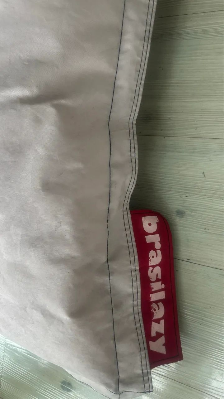 Puff Brasilazy casal grande cor areia maravilhoso - Foto 3