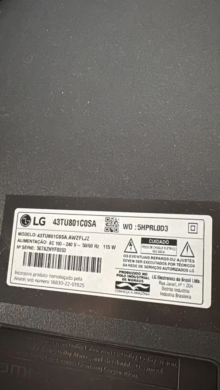 Tv LG 43 polegadas  - Foto 3