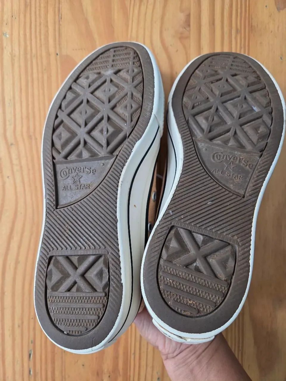Tenis Converse All Star Plataforma Cor Caramelo BR 35 - Foto 4