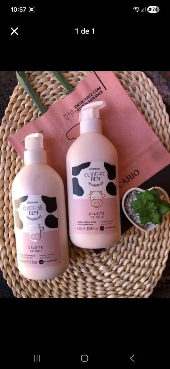 Cuide-se Bem Deleite - Loção Hidratante Desodorante Corporal 400ml