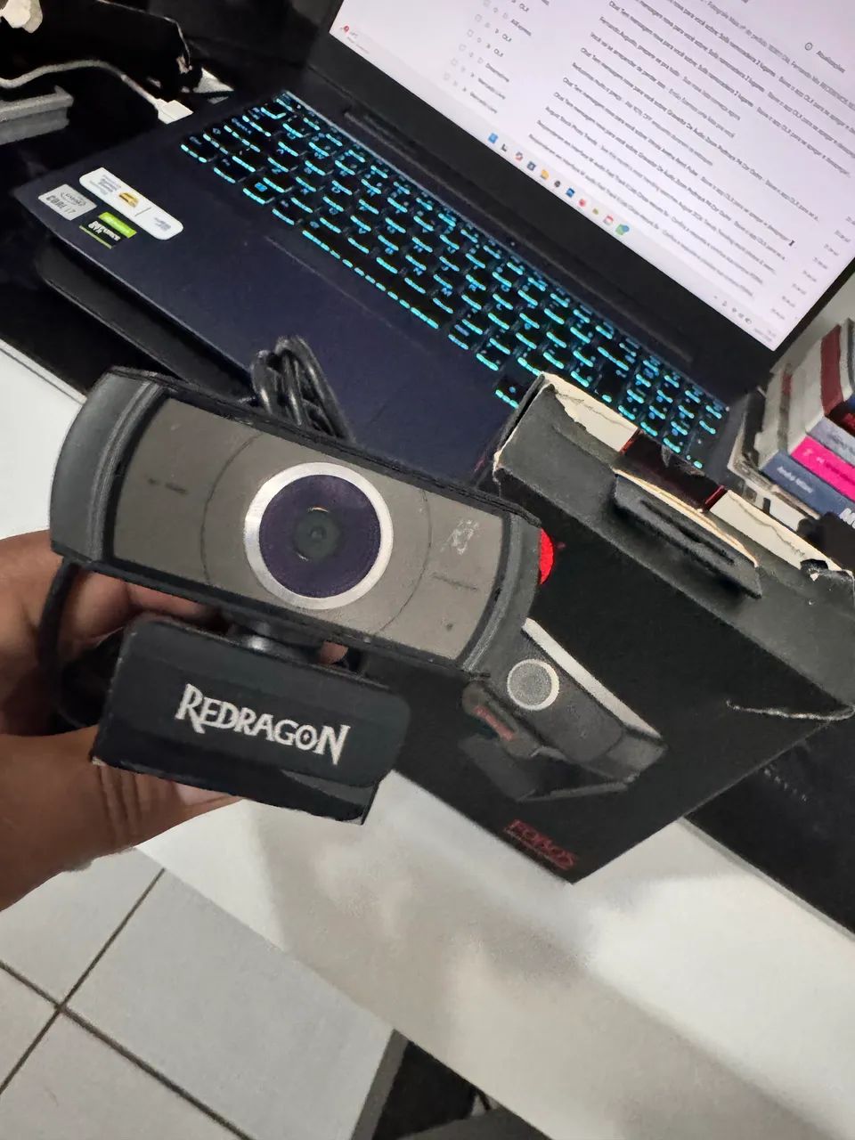 2 Webcam Redragon  - Foto 3