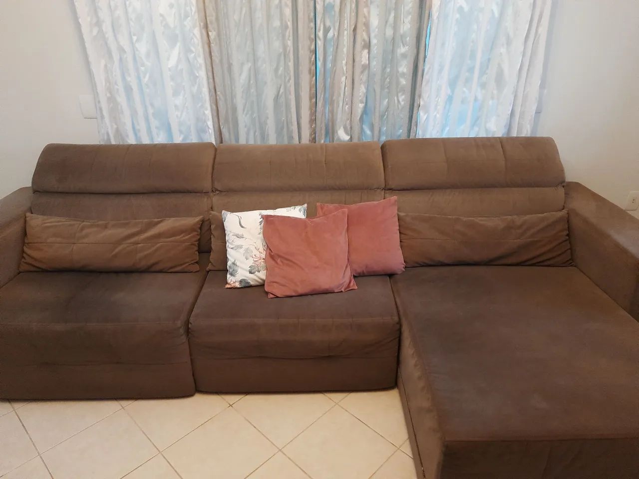 Sofá retrátil com chaise! - Foto 5