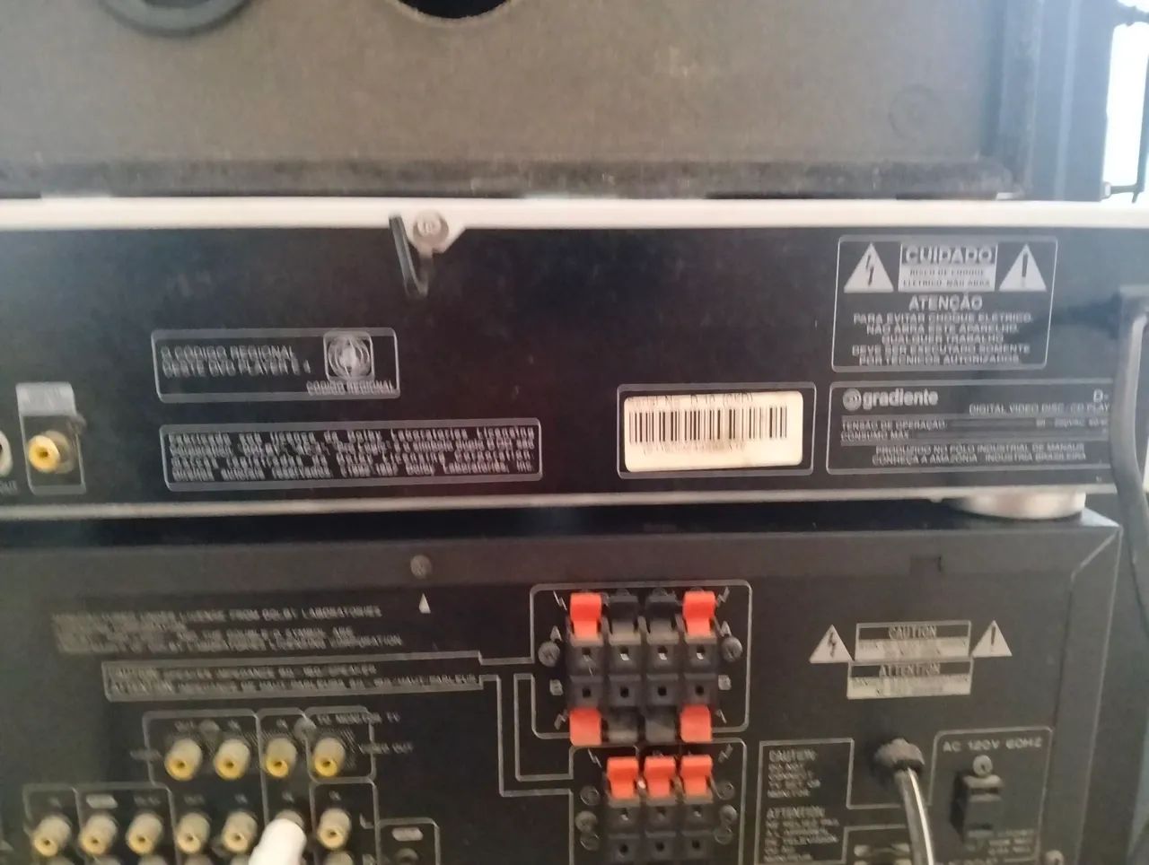 Vendo som completo Receiver Pioneer e cCD/DV Gradiente  - Foto 4