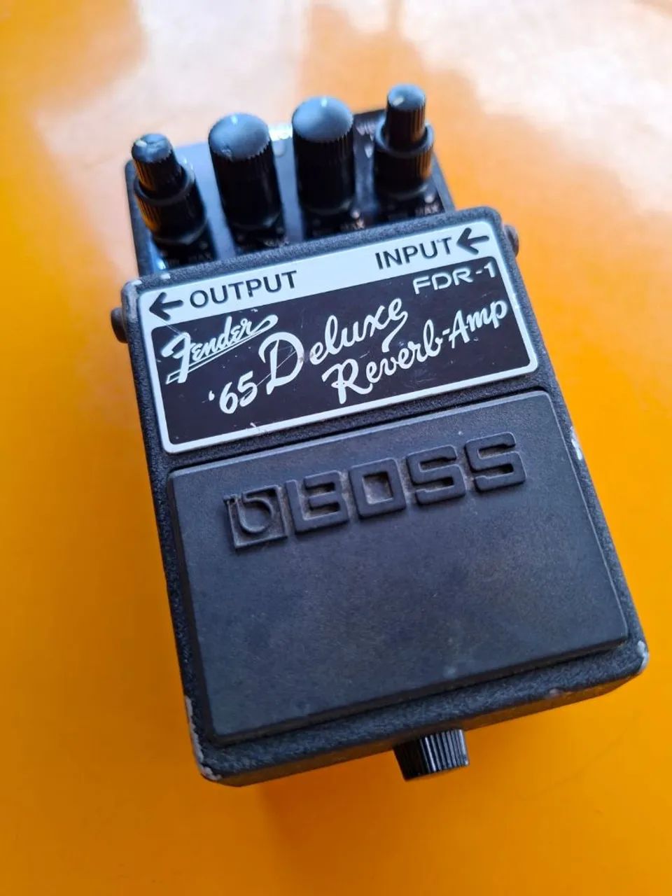ギター BOSS FDR-1 Fender '65 Deluxe Reverb Amp Pedal BOSS FDR-1 Fender '65 Deluxe Reverb. Top demais