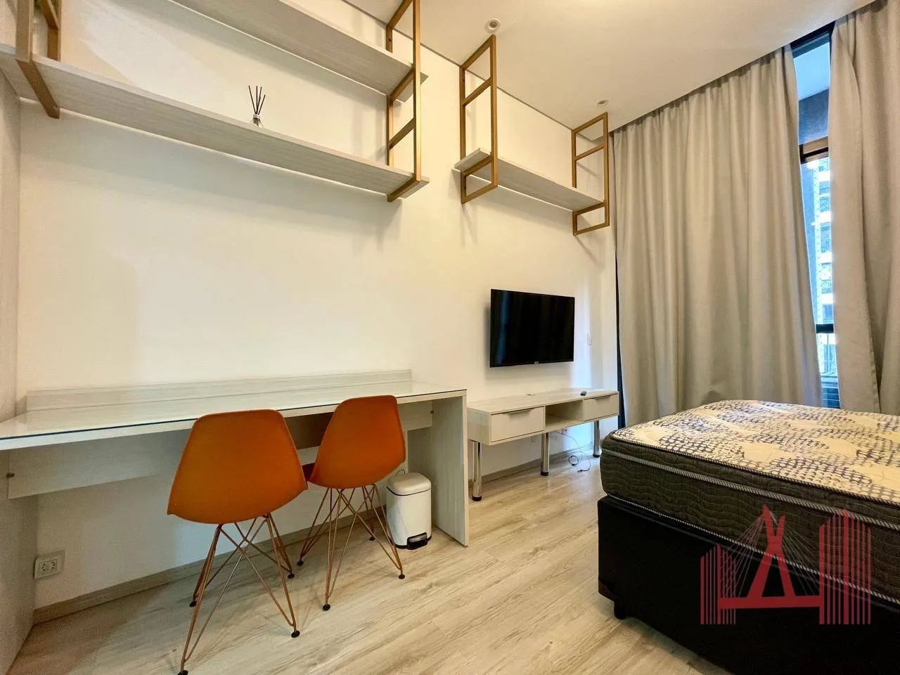 Studio MOBILIADO para Locação com 1 dormitório, com 26 m² - Perdizes - Foto 4