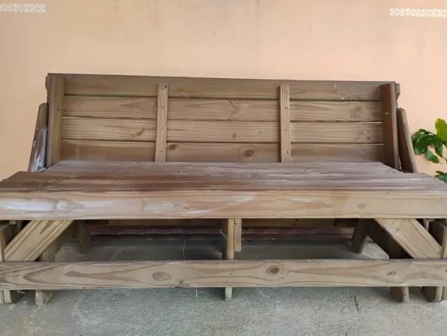 MESA/BANCO - CASA & JARDIM