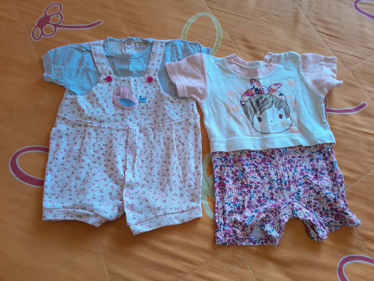 Lote romper bebê menina - Foto 3