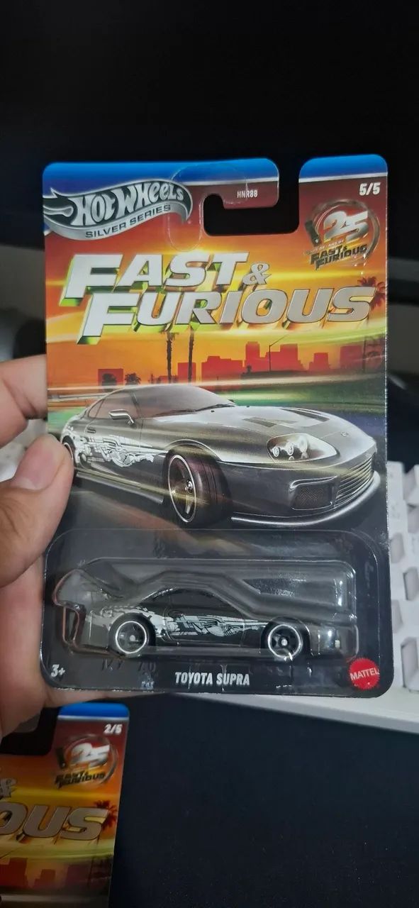 Set Hotwheels Silver Series Fast e Furious 25 anos - Foto 3