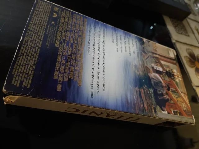 Fita VHS Titanic original - Foto 2