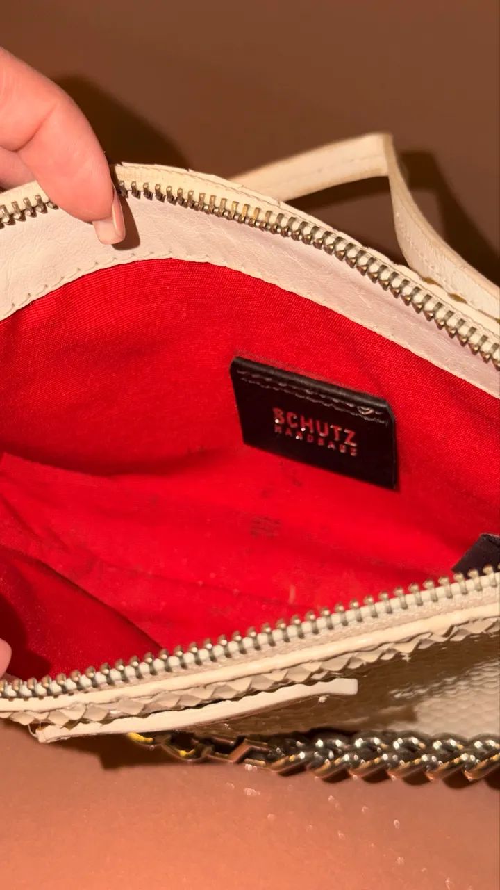 Bolsa schutz branca - Foto 4