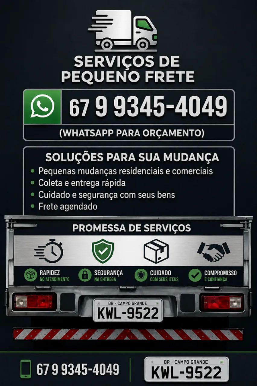 Frete pequeno 