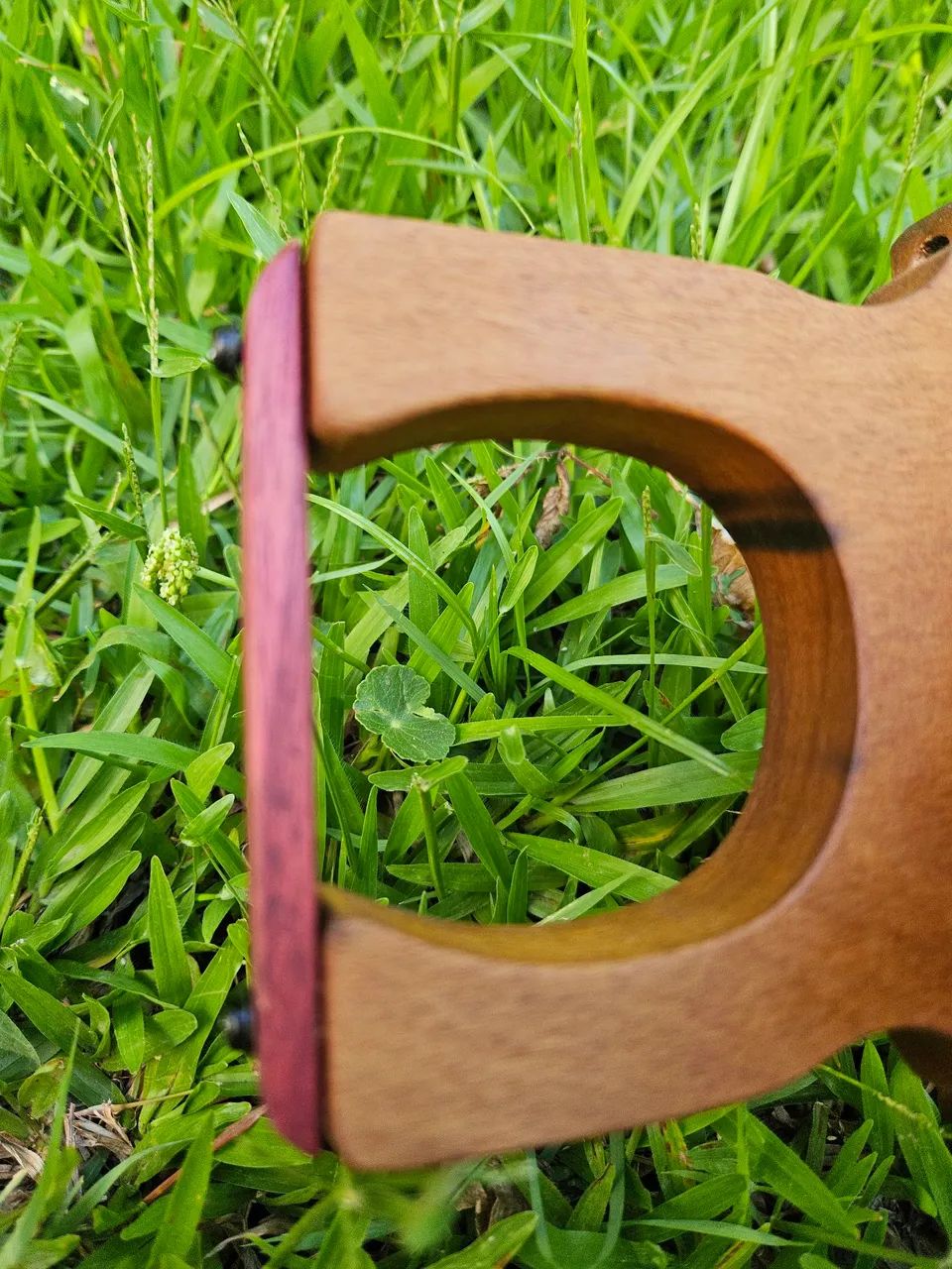 Suporte para Violão ou Guitarra em Madeiras Nobres / Artesanal - Foto 5