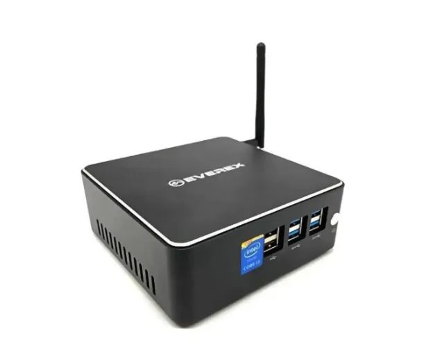 Mini pc core i3, 4gb memória, 240gb ssd e windows 10 - everex