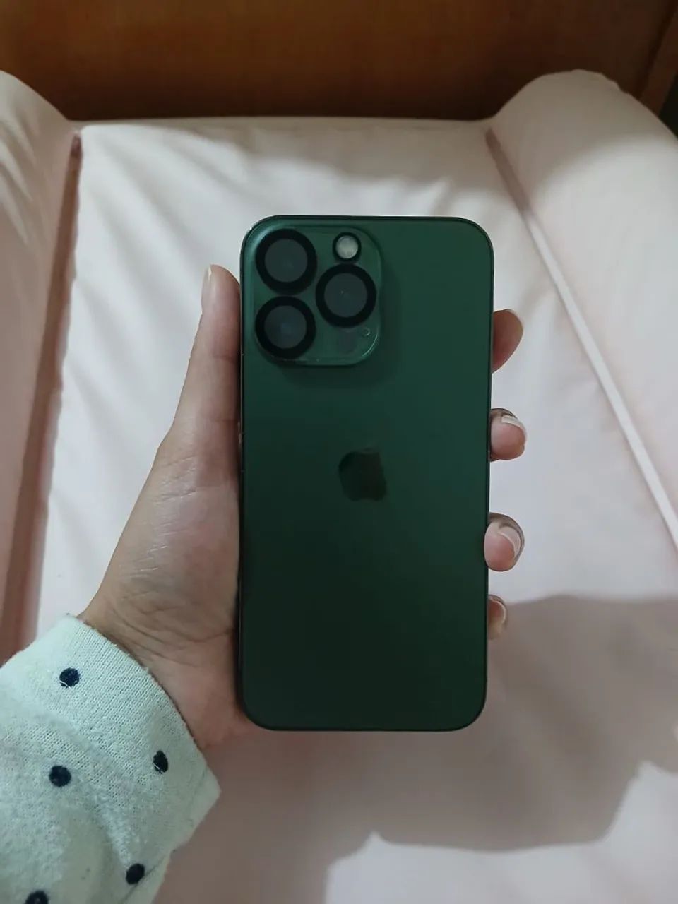 iPhone 13 Pro verde alpino - IMPECÁVEL! - Foto 2