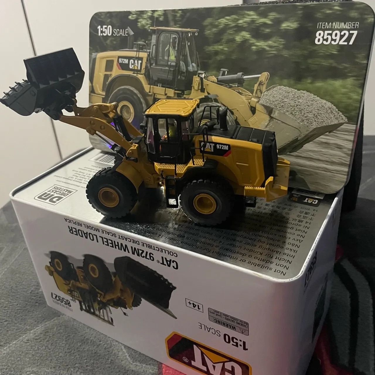 Miniatura pá carregadeira caterpillar  - Foto 2