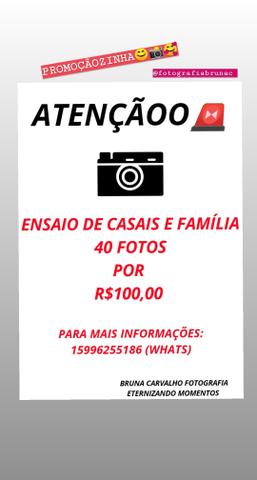 Promoção Ensaio Fotográfico