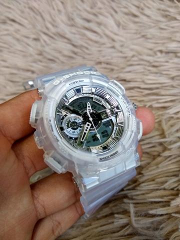 Relógio g-shock transparente 70,00 - Foto 3