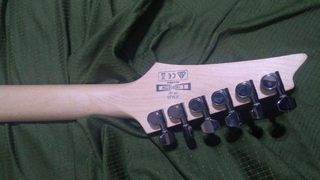 Guitarra Ibanez Jem Jr white Steve Vai floral inlay - Zerada !!! (somente venda) - Foto 4