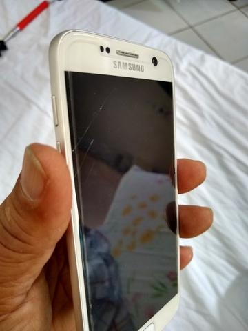 Samsung Galaxy S7 de 32GB cor pérola branca novíssimo (tem que ler o anúncio) - Foto 2
