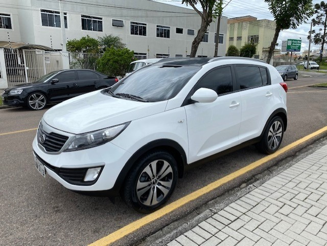 KIA SPORTAGE LX 2013 AUT COURO PERICIADA