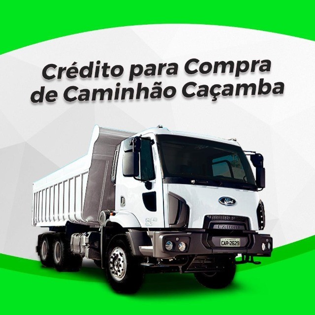COMPRE SEU CAMINHÃO CAÇAMBA ATRAVÉS DO PARCELAMENTO!!