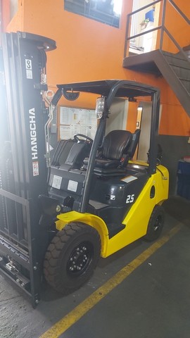 Empilhadeira Zero Hangcha 2,5t 4,8m GLP - Chinesa 3 linha