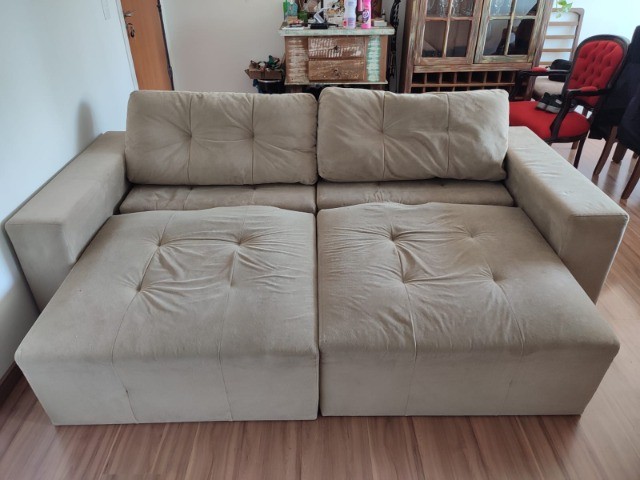 Vendo sofá-cama 3 lugares (usado) - Móveis - Cidade Industrial, Curitiba  1127293465 | OLX