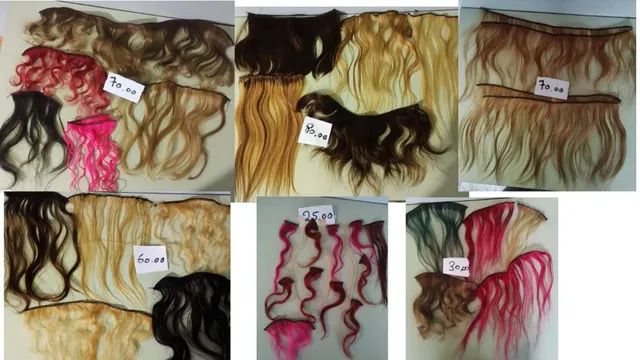 Perucas e mechas de cabelo natural - Foto 4