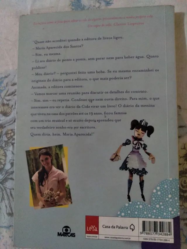 LIVRO CIDA A EMPREGUETE UM DIÁRIO ÍNTIMO - LEUSA ARAUJO - Foto 2