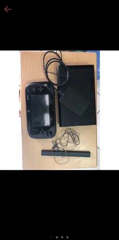 Console Nintendo Wii U Deluxe Black 32Gb (Com Caixa) (Seminovo