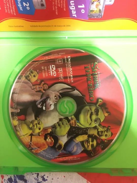 Dvd Shrek Terceiro - Foto 3
