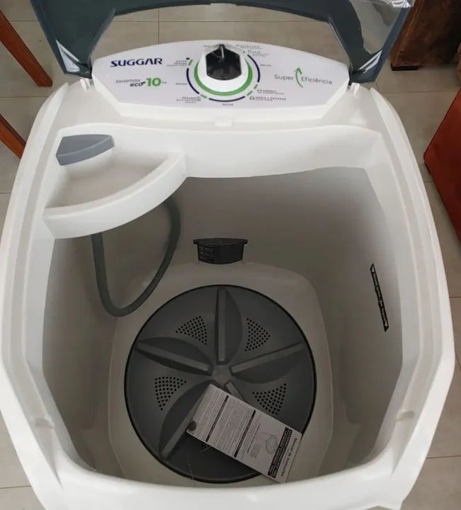 Máquina de Lavar Roupa tanquinho Suggar 10kg - Nova! - Foto 2