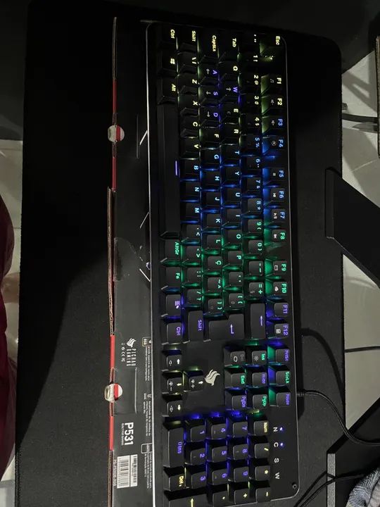 Teclado Gamer Mecânico RGB 531 - Foto 3