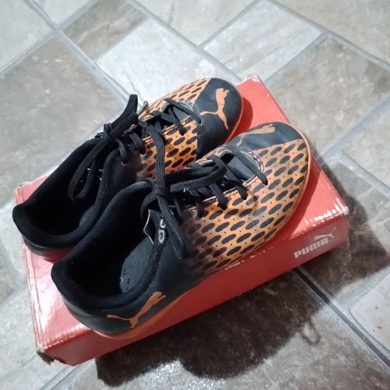 chuteira puma futsal sem trava número 33 