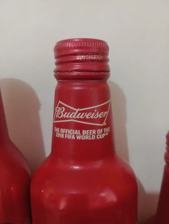 3 Garrafas de Alumínio Budweiser - Foto 2
