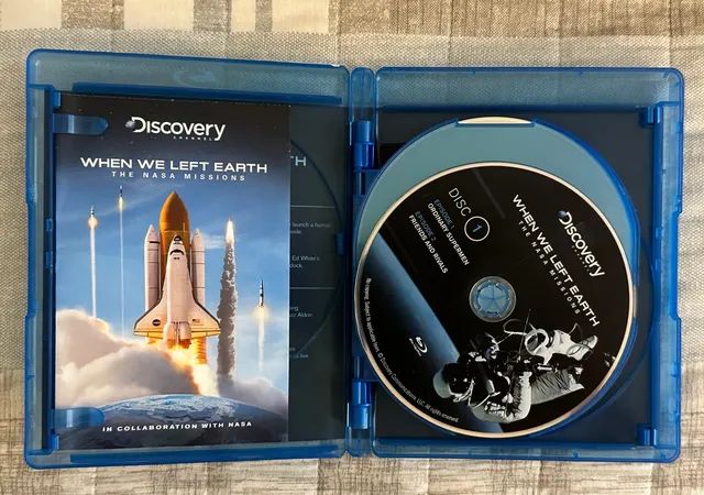 Blu-Ray NASA com Discovery Channel, 4 Cds, Importado. - Foto 3