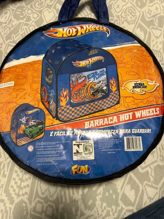 Barraquinha Hot Wheels - Divertida e Compacta