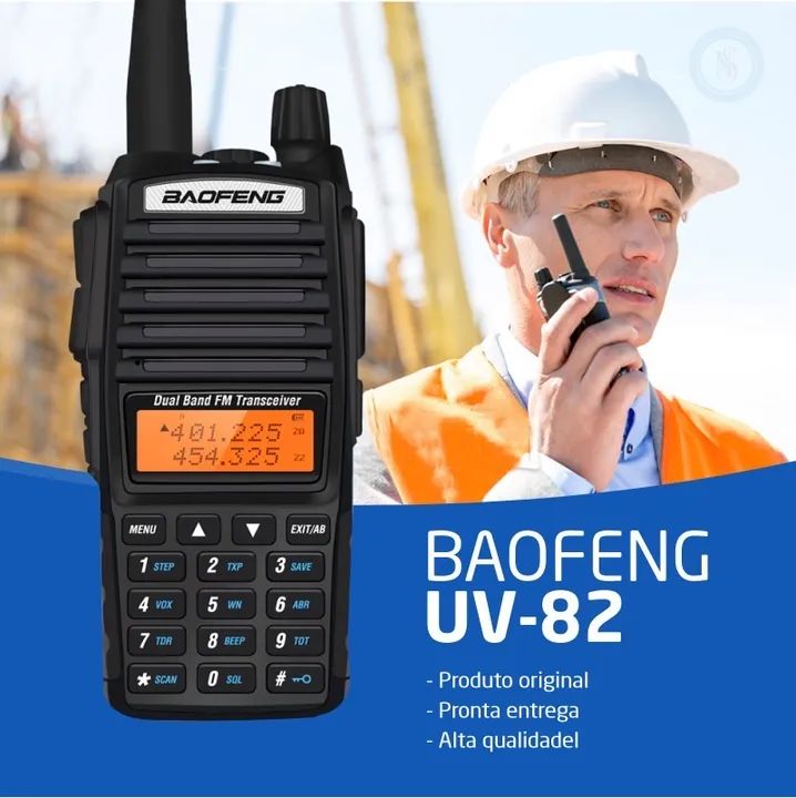 Rádio Comunicador Uv-82 Baofeng Entregamos  - Foto 6