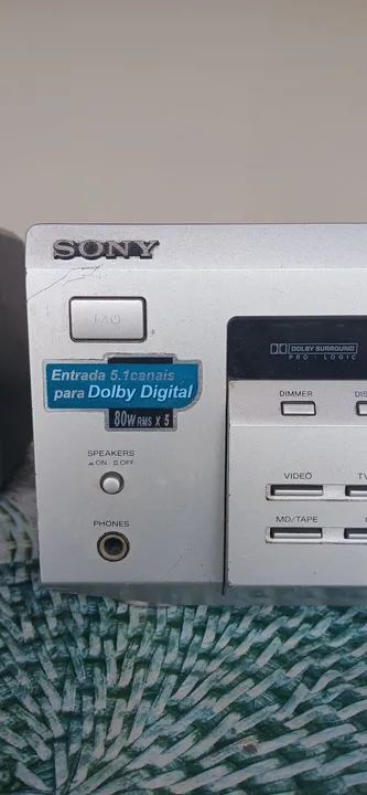Home Theater Sony 5.1 - Com Subwoofer - Foto 5