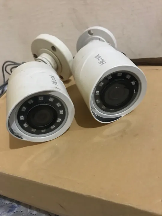 Câmeras funcionando perfeitamente.