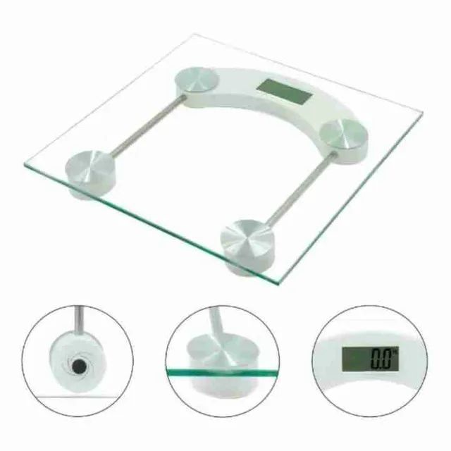 Balança Corporal Digital Quadrada até  180kg - Foto 2