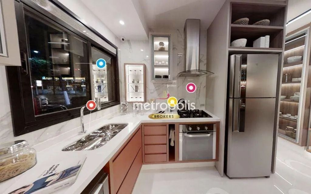 Apartamento à venda, 93 m² por R$ 1.044.000,00 - Campestre - Santo André/SP - Foto 7